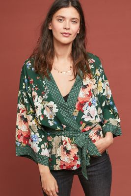 Floral Kimono Jacket | Anthropologie