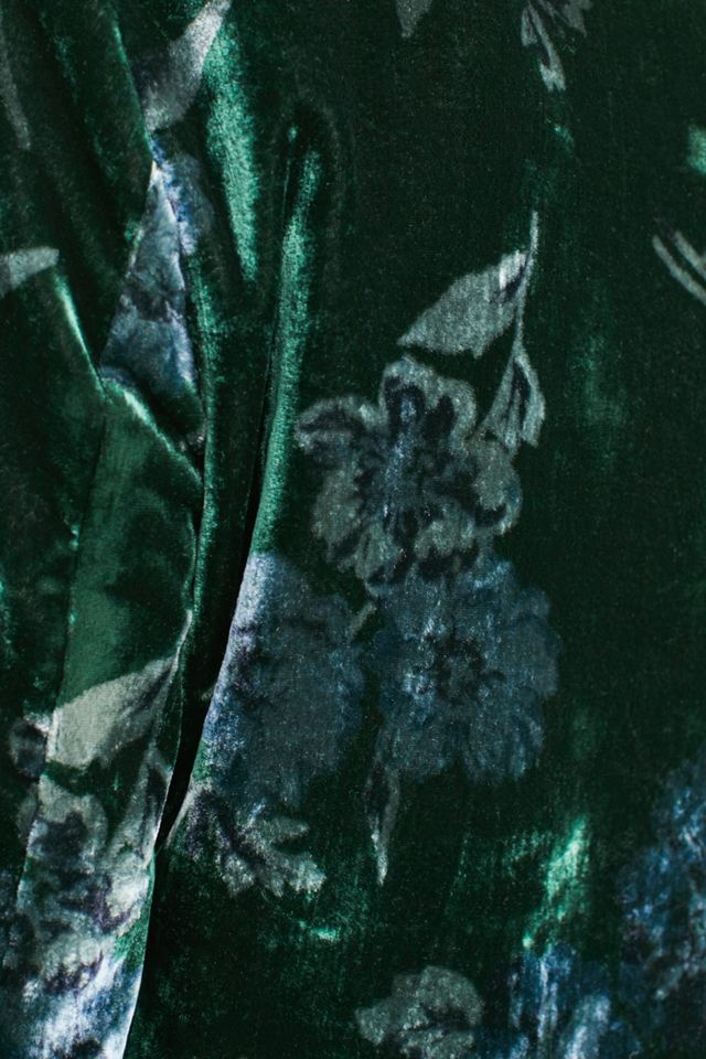 Floral Velvet Car Jacket #3