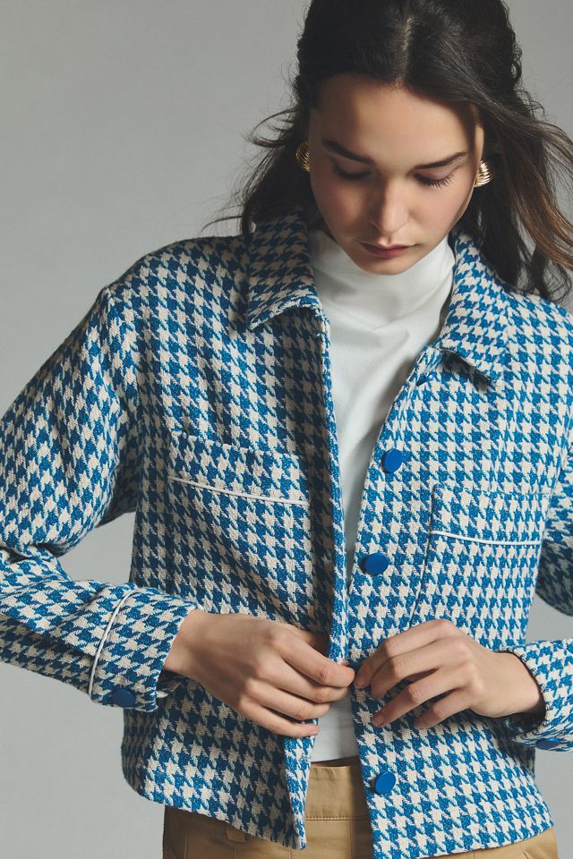DOLAN Houndstooth Jacket #1
