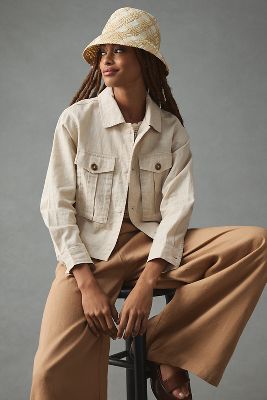 Dolan Left Coast Dolan Utility Jacket In White ModeSens