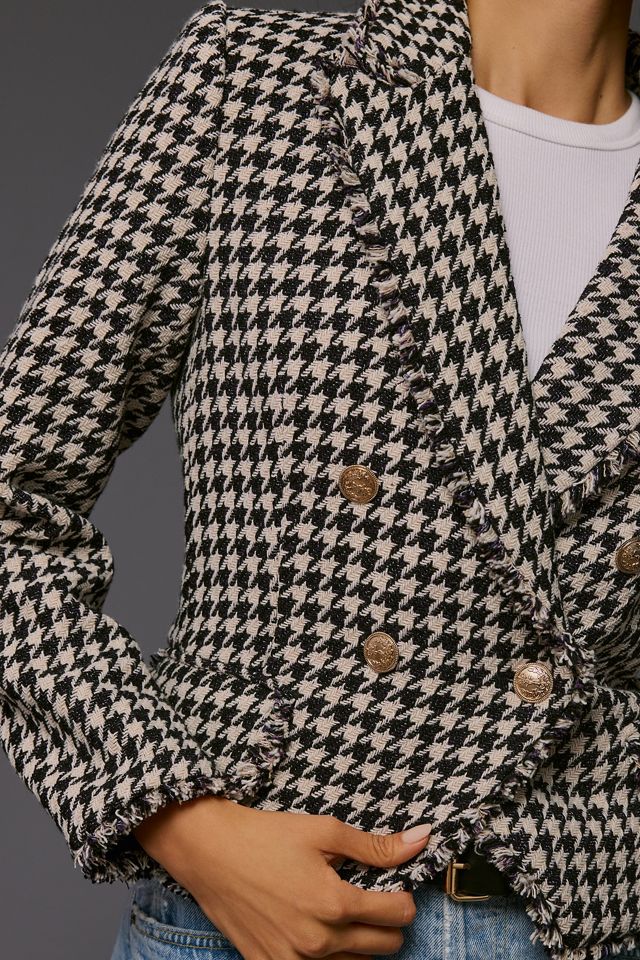 DOLAN Tweed Coco Blazer #1