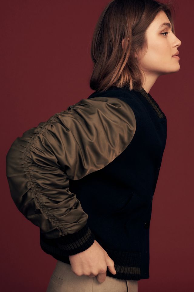 DOLAN Varsity Bomber Jacket #3