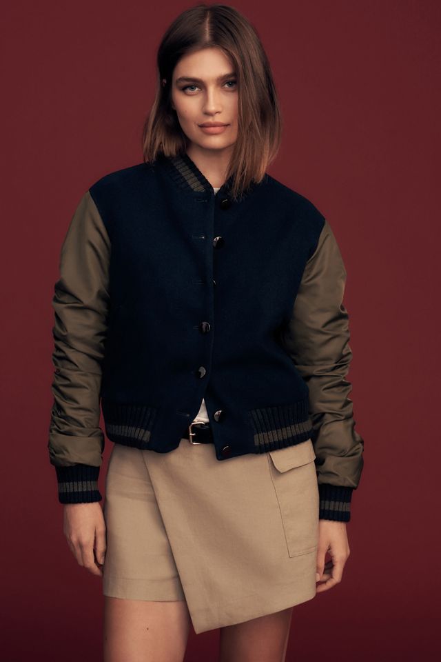 DOLAN Varsity Bomber Jacket #4