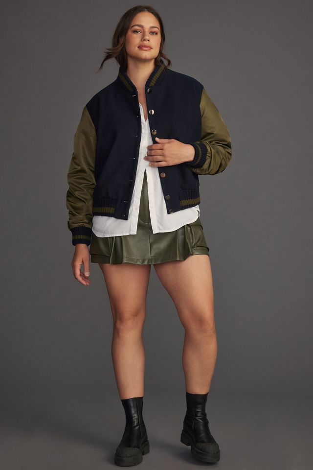 DOLAN Varsity Bomber Jacket #8