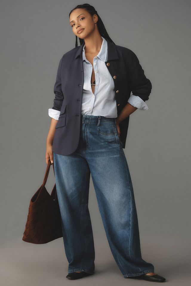 DOLAN Ponte Military Blazer #4