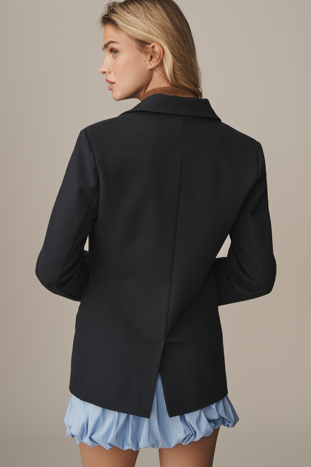 DOLAN Ponte Military Blazer