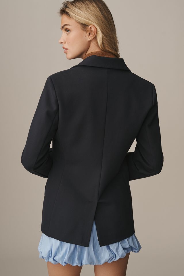 DOLAN Ponte Military Blazer #1