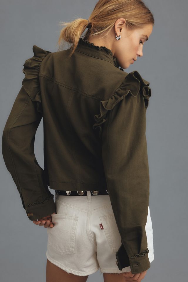 DOLAN Ruffled Utility Jacket #2