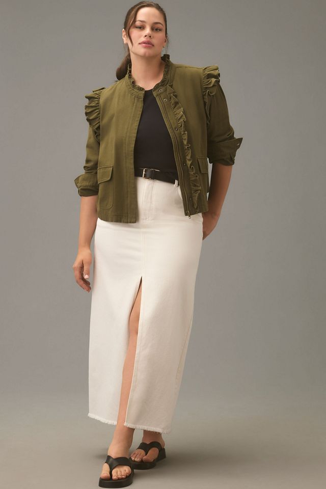 DOLAN Ruffled Utility Jacket #6