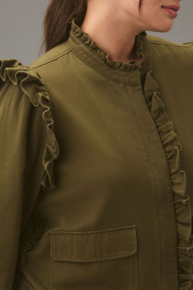 DOLAN Ruffled Utility Jacket #7