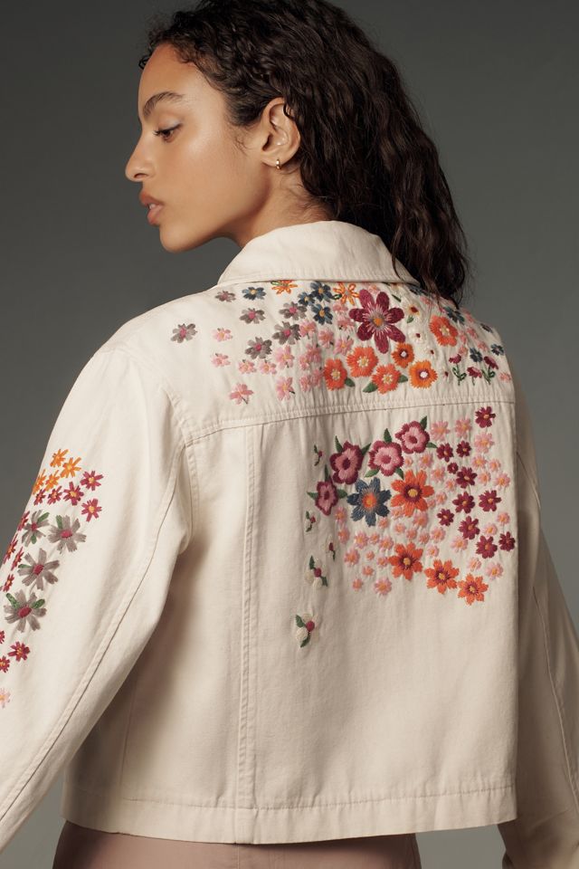 DOLAN Floral Embroidered Jacket #1