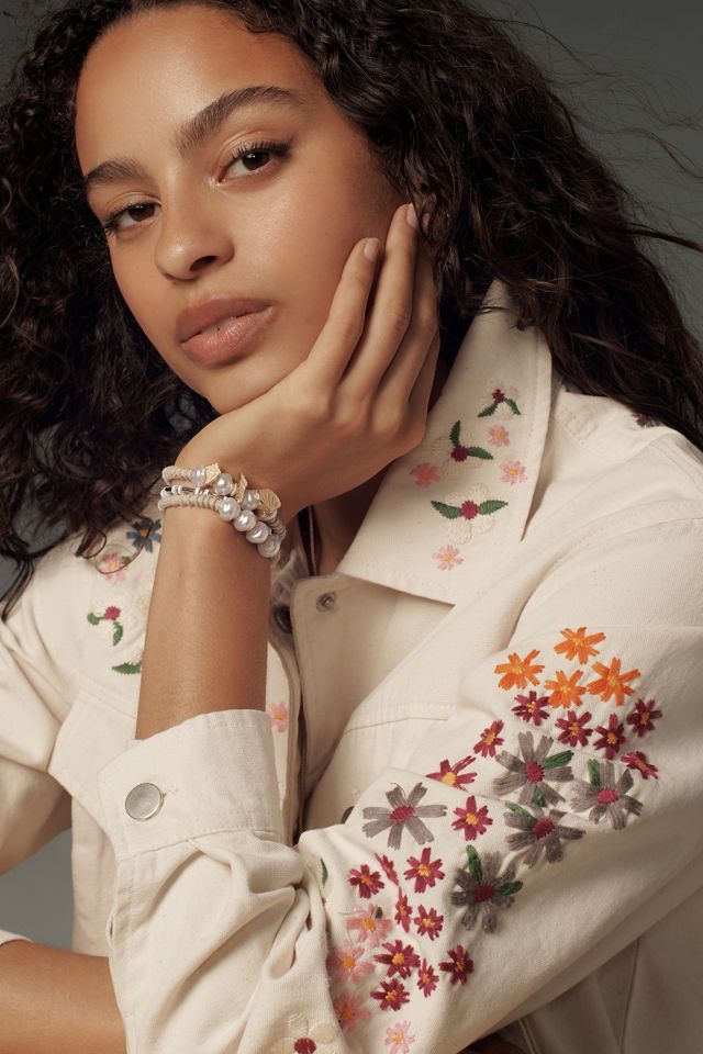 DOLAN Floral Embroidered Jacket #3