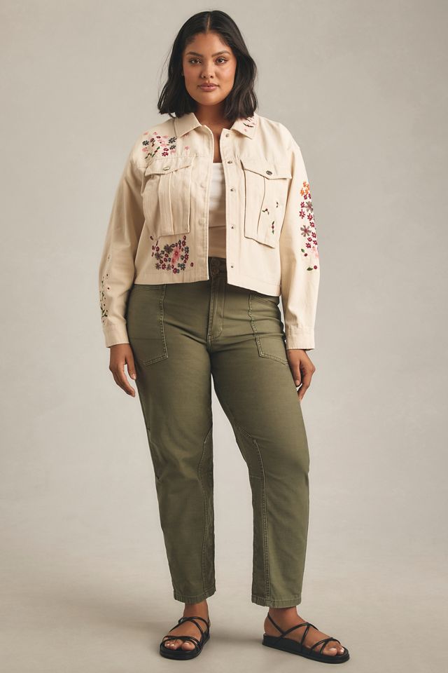 DOLAN Floral Embroidered Jacket #6