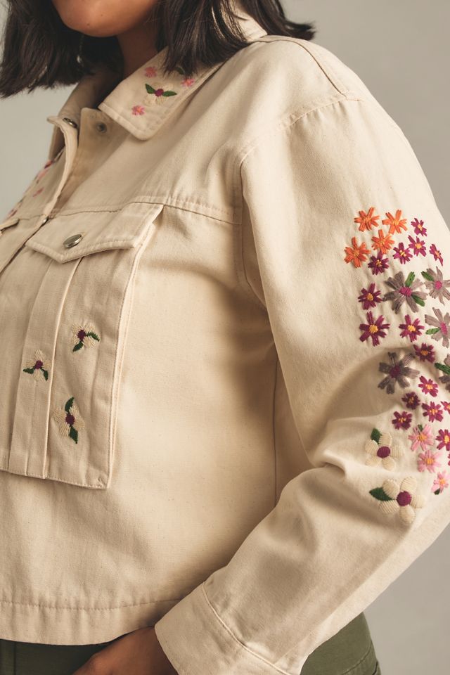DOLAN Floral Embroidered Jacket #7