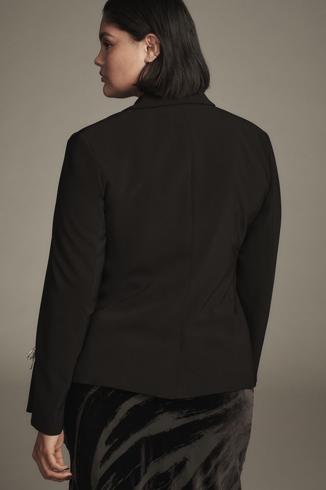 Dolan Left Coast Crystal Bow Blazer #6