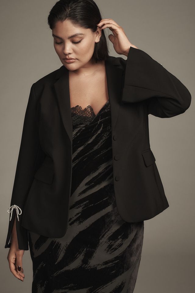 Dolan Left Coast Crystal Bow Blazer #5
