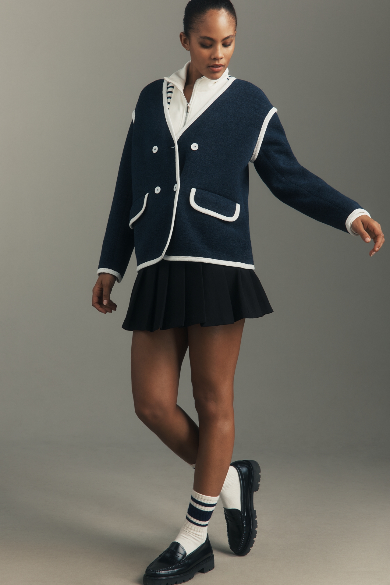 Dolan Left Coast Piped Blazer