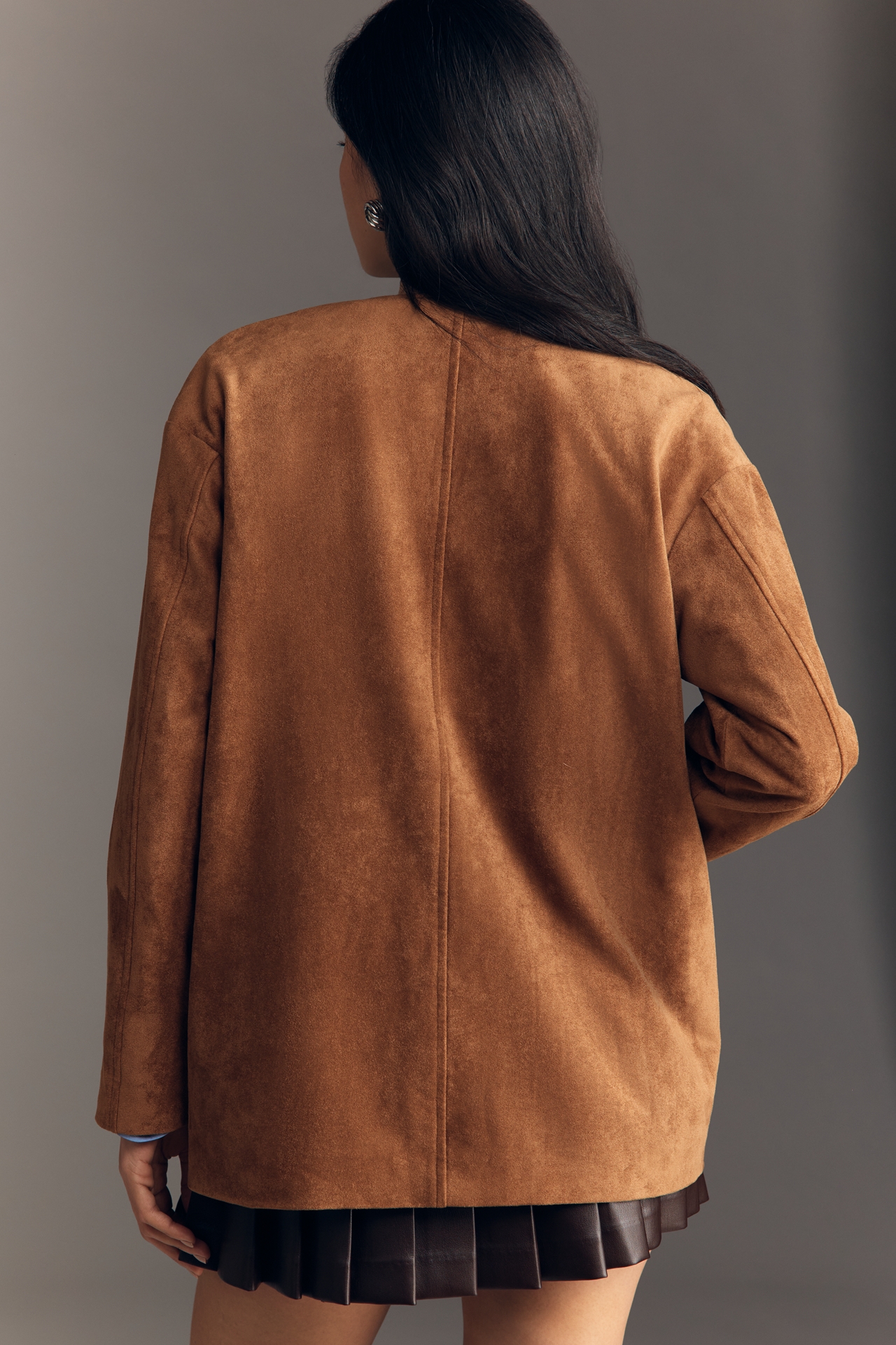 Dolan Faux Suede Blazer