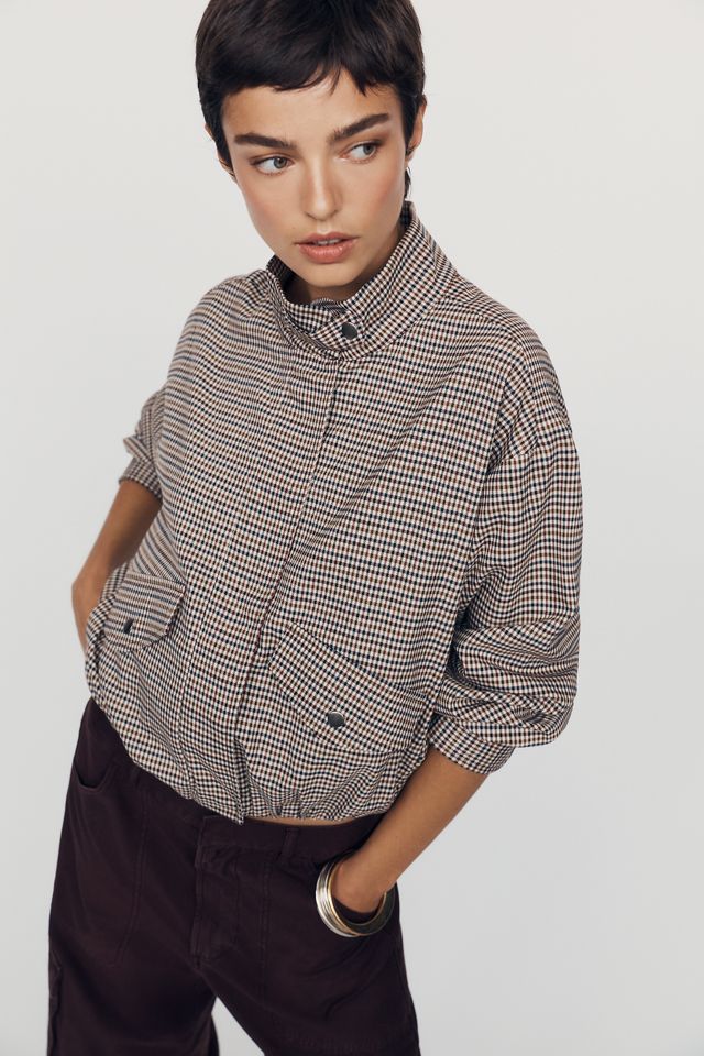 Dolan Left Coast Funnel-Neck Bubble-Hem Jacket #2
