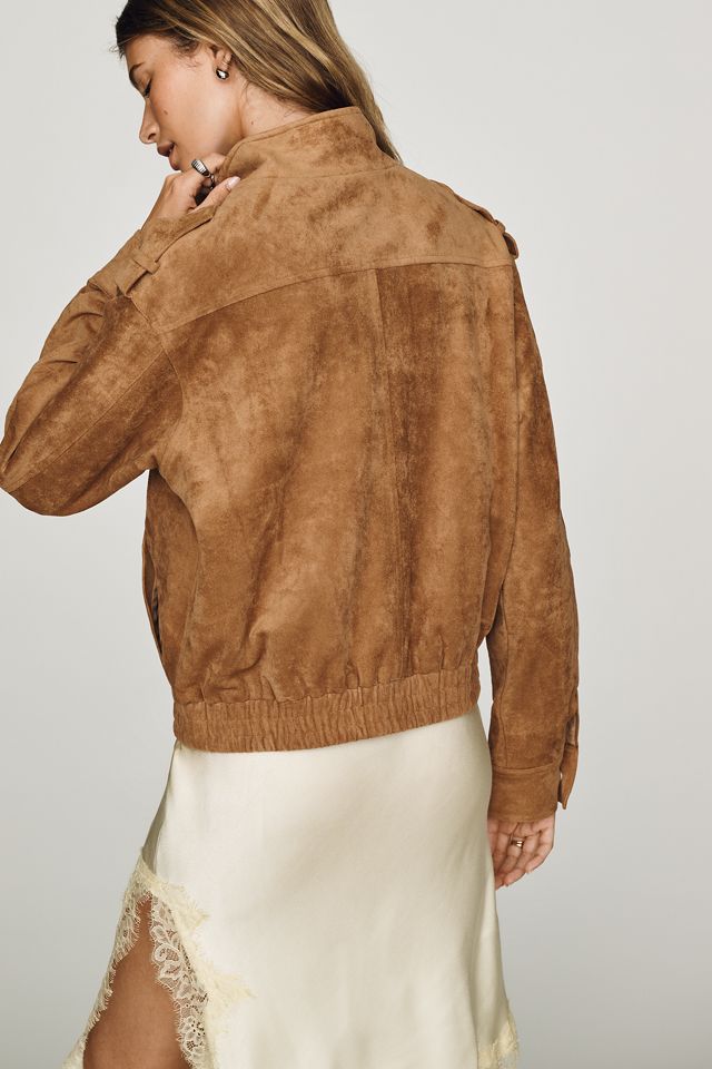 Dolan Left Coast Faux-Suede Utility Jacket #1