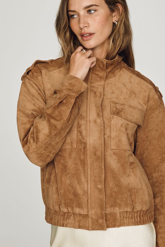 Dolan Left Coast Faux-Suede Utility Jacket #3