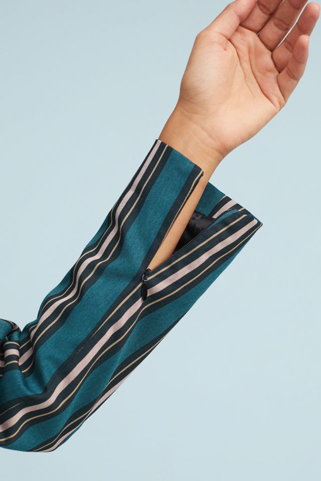 Tailored Stripe Blazer #1