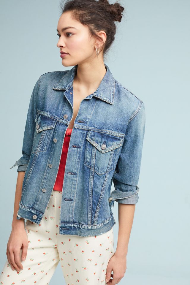 Citizens of Humanity Crista Denim Trucker Jacket | Anthropologie