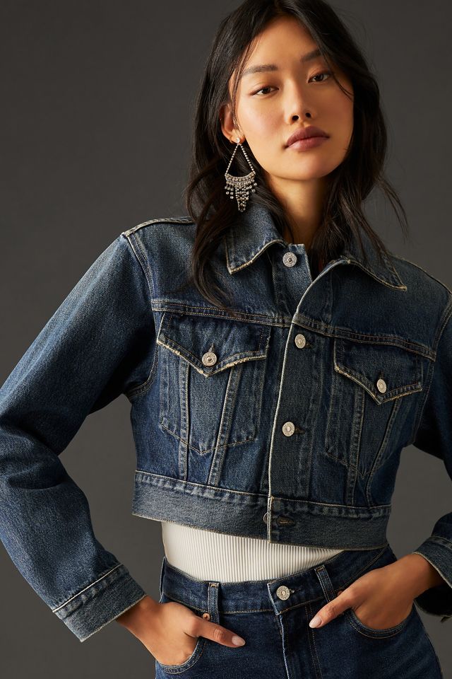 Citizens of Humanity Cybil Crop Denim Jacket #2