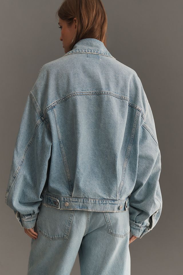 AGOLDE Dalton Balloon Denim Jacket | Anthropologie