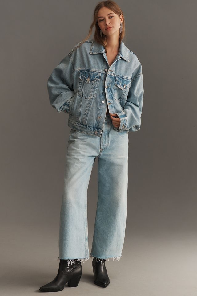 AGOLDE Dalton Balloon Denim Jacket | Anthropologie