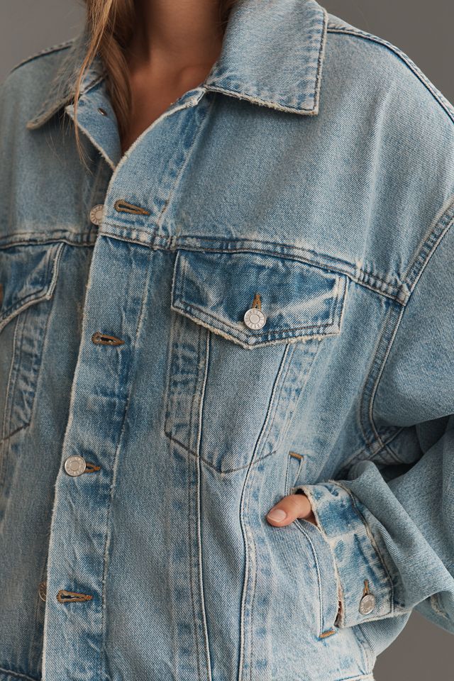 AGOLDE Dalton Balloon Denim Jacket | Anthropologie