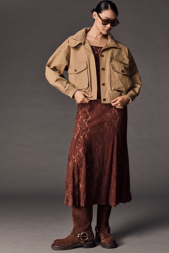 Citizens of Humanity Amara Crop Barn Jacket | Anthropologie