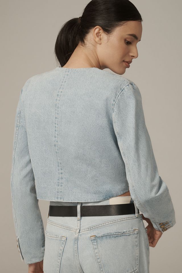 Citizens of Humanity Priah Cropped Denim Lady Jacket #2