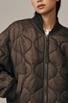 AGOLDE Isla Quilted Bomber Jacket
