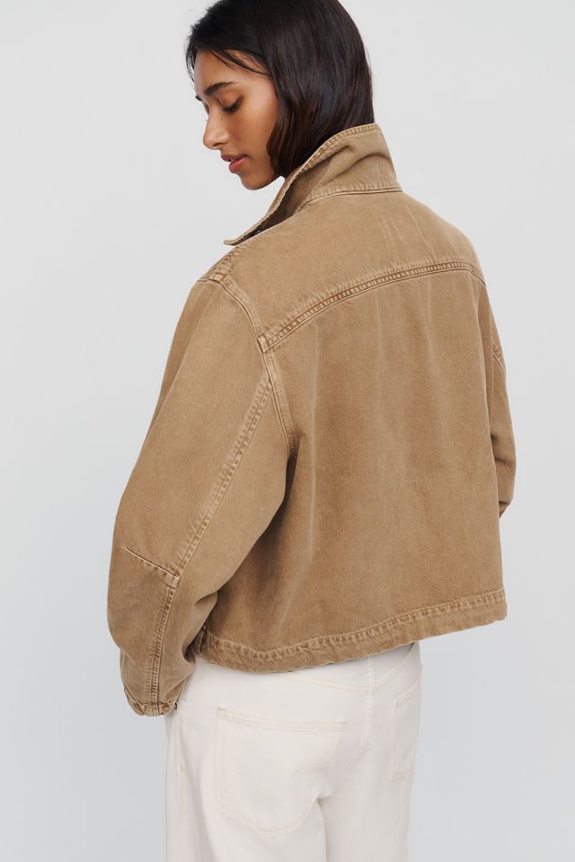 Citizens of Humanity 100% Cotton Funnel-Neck Barn Jacket  #1