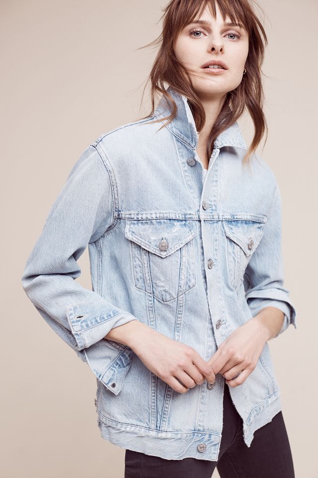 Citizens of Humanity Embroidered Denim Jacket