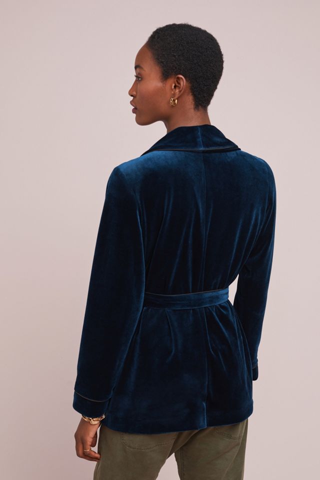 Piped Velvet Jacket #2