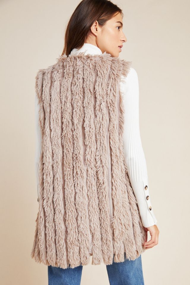 Tonia Faux Fur Vest #1