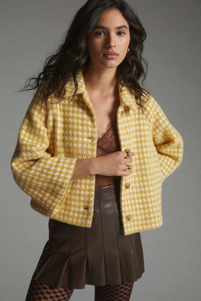 Houndstooth Jacket | Anthropologie