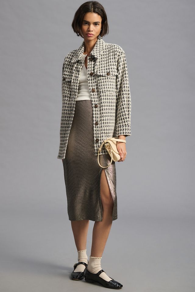 Greylin Knit Shirt Jacket #3