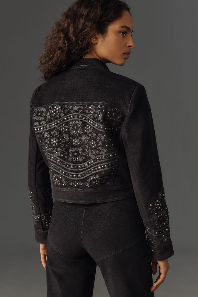 Understated Leather x Anthropologie True Love Studded Jacket #2