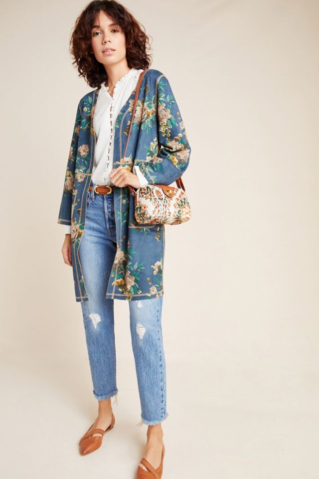 Emilie Sueded Kimono Jacket #3