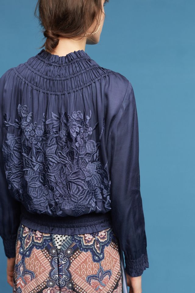 Alexe Embroidered Bomber #2