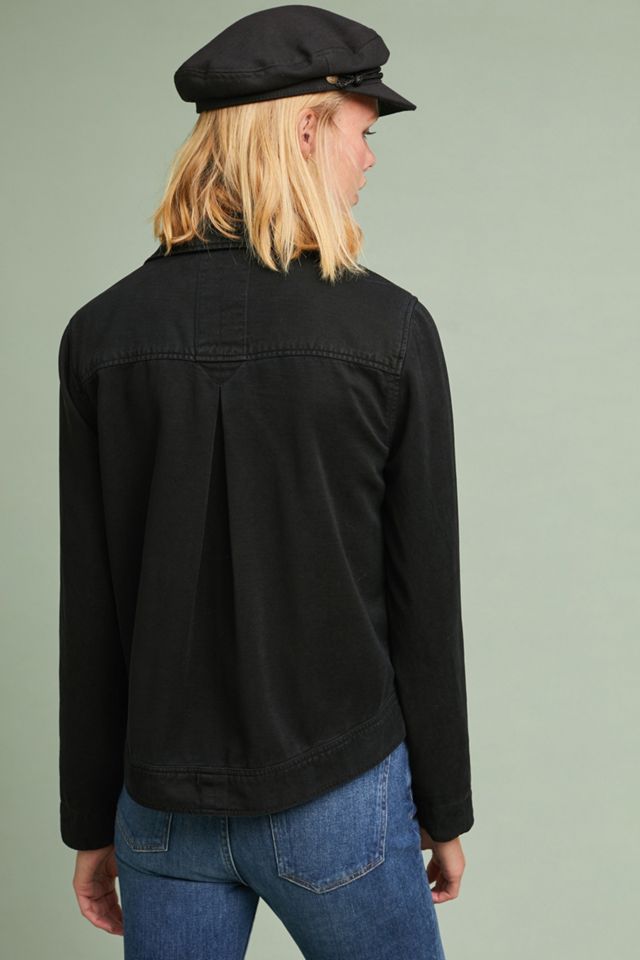 Cloth & Stone Cropped Military Jacket #1
