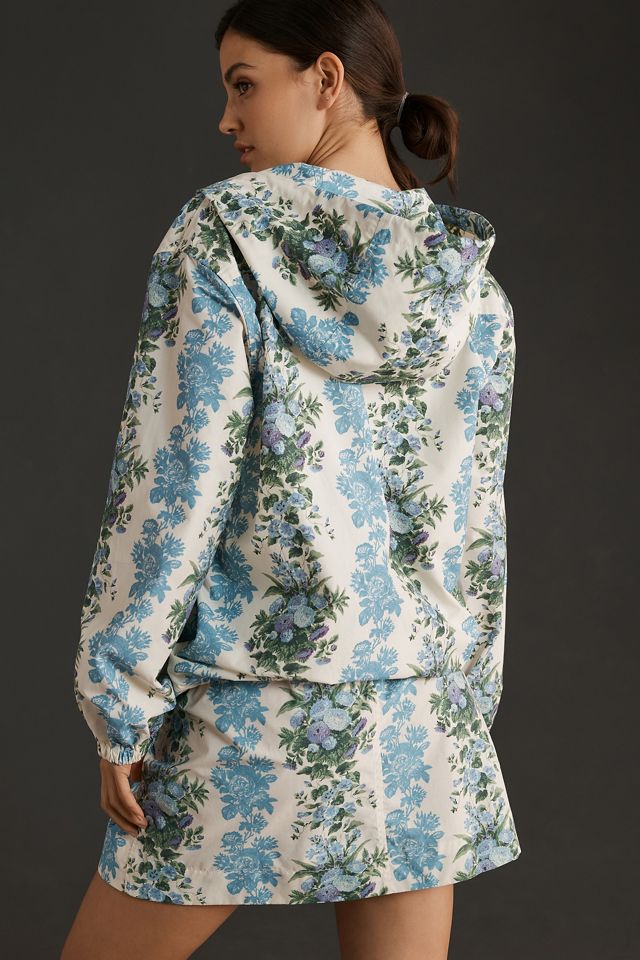 Clare V. Theo Floral Anorak Jacket #1