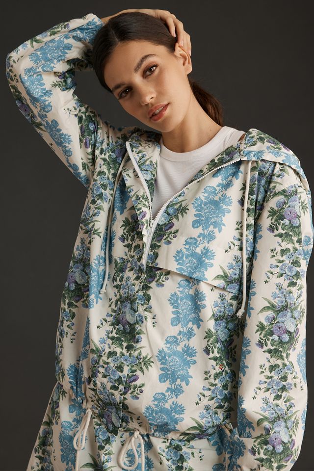 Clare V. Theo Floral Anorak Jacket #2