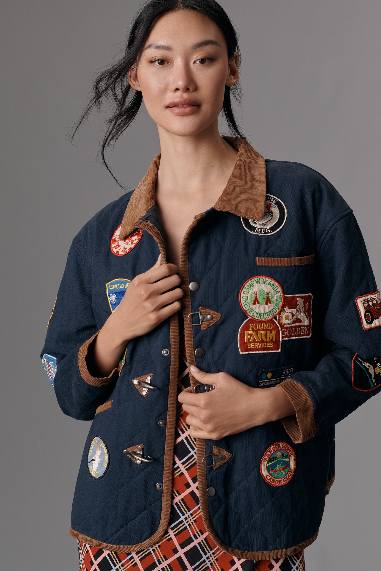 Found Farmstead Quilt Patch Jacket