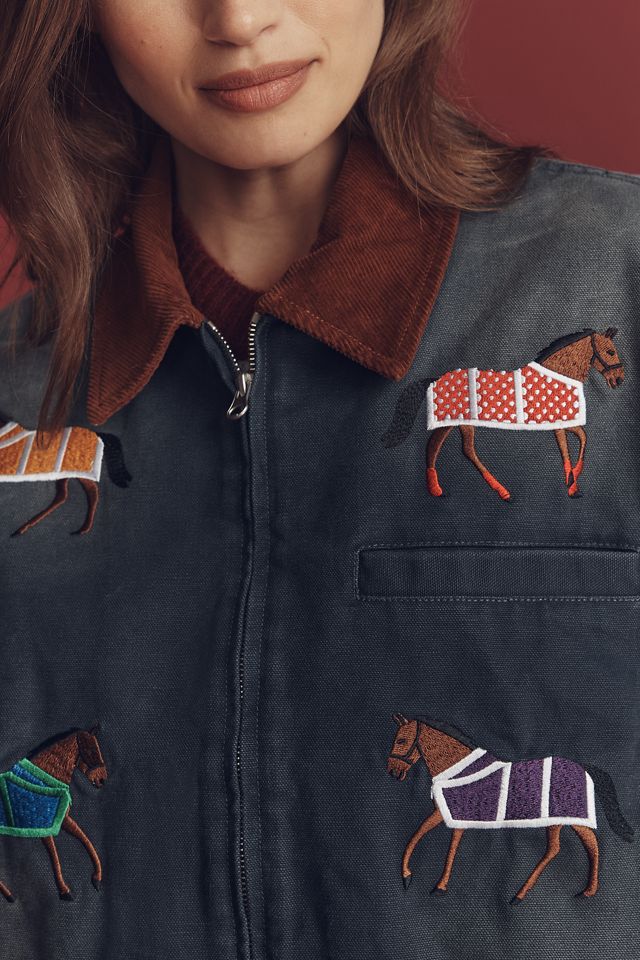 FOUND Lariat Horse Embroidery Jacket #1