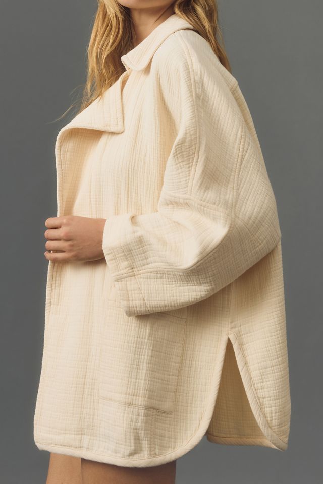 Pilcro Gauze Open-Front Shirt #3