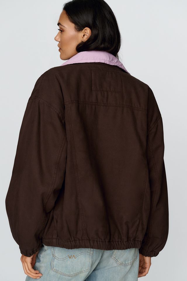 Pilcro 100% Cotton Utility Puffer Jacket #1